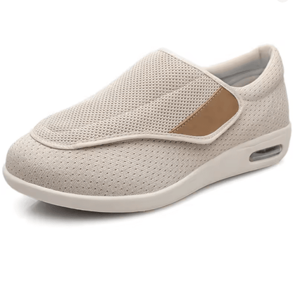 Womens Wide Fit Memory Foam Zero Drop Comfort Shoes by Sereniya