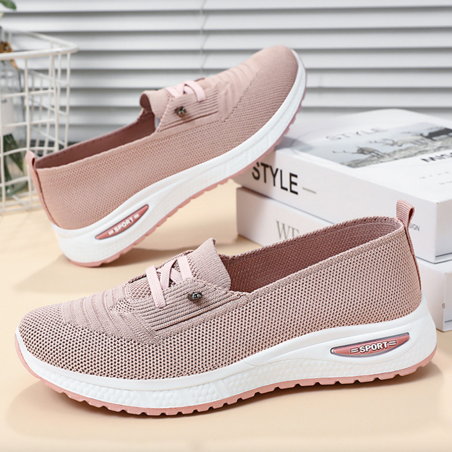 Womens Orthopedic Walking Shoes Breathable Arch Support by Sereniya