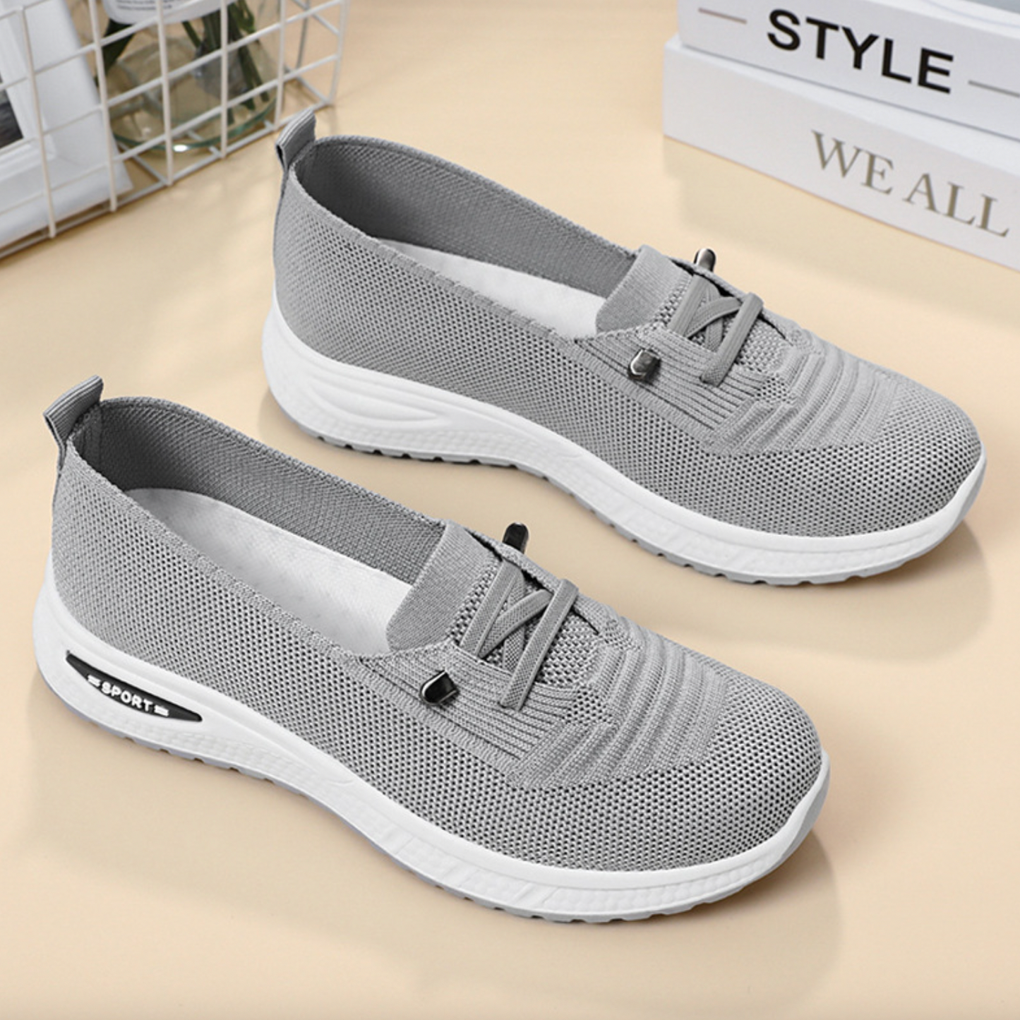 Womens Orthopedic Walking Shoes Breathable Arch Support by Sereniya