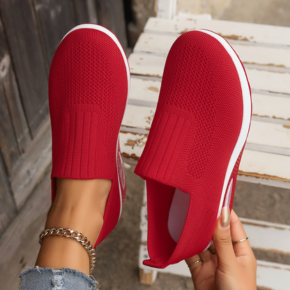 Sereniya Wide Fit Womens Stretch Comfort Sneakers