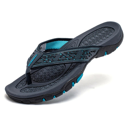 Mens Orthopedic Athletic Flip Flops Arch Support Beach Sandals by Sereniya