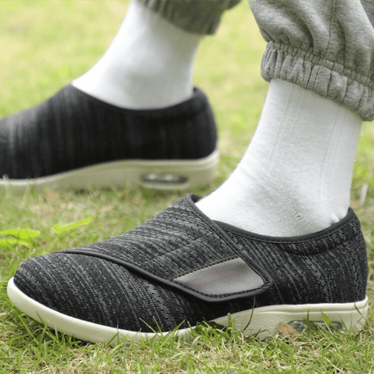 Sereniya Wide Comfort Walking Shoes for Men – Breathable & Lightweight