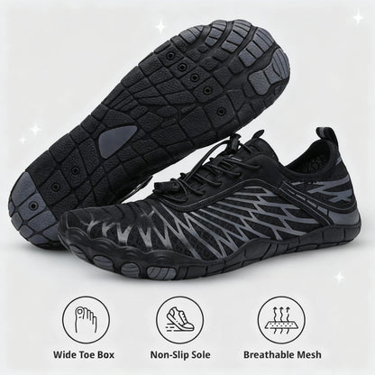 Non Slip Barefoot Shoes Wide Toe Box Zero Drop Everyday Walking by Sereniya