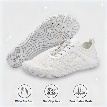 Non Slip Barefoot Shoes Wide Toe Box Zero Drop Everyday Walking by Sereniya