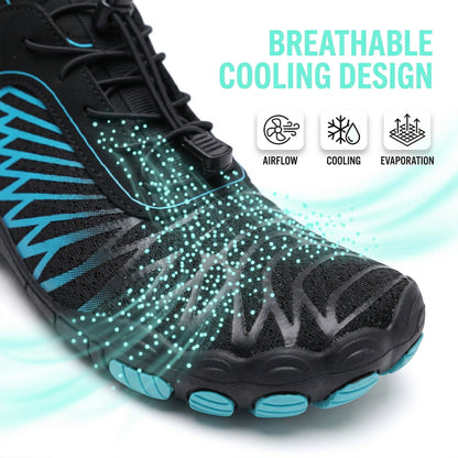 Non Slip Barefoot Shoes Wide Toe Box Zero Drop Everyday Walking by Sereniya