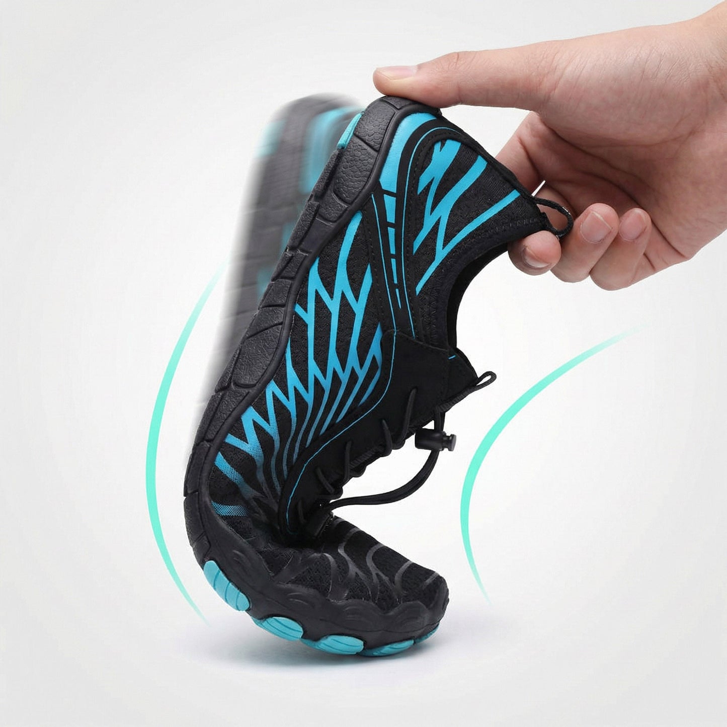 Non Slip Barefoot Shoes Wide Toe Box Zero Drop Everyday Walking by Sereniya