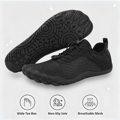 Non Slip Barefoot Shoes Wide Toe Box Zero Drop Everyday Walking by Sereniya