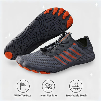 Non Slip Barefoot Shoes Wide Toe Box Zero Drop Everyday Walking by Sereniya