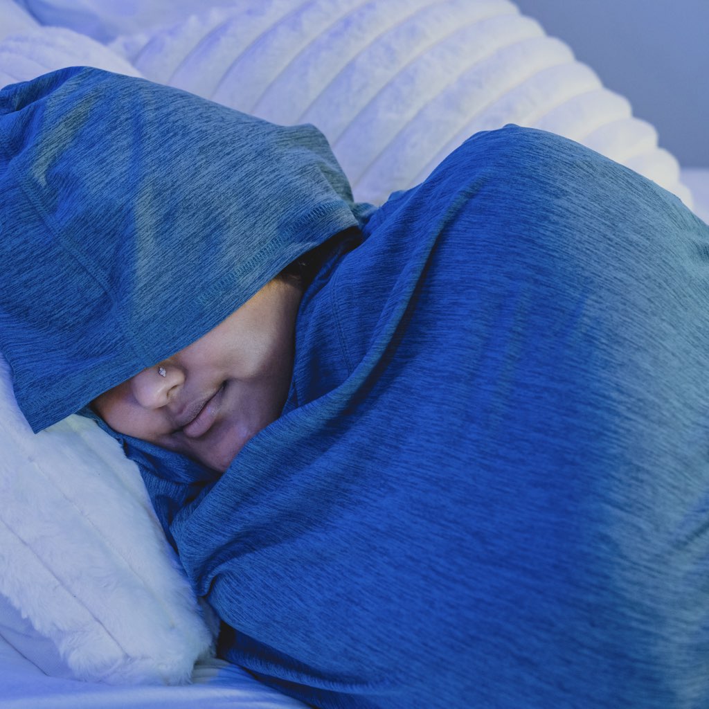 Sereniya Hooded Sleep Pod Blanket for Deep Sleep and Relaxation