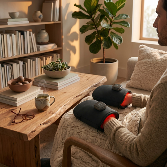 Sereniya Wireless Red Light Gloves Hand Circulation