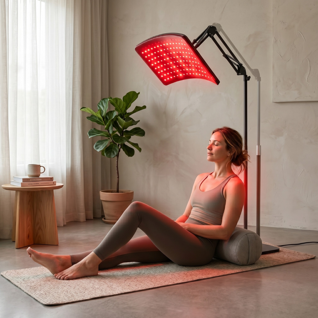 Sereniya Red Light Floor Lamp Full Body LED