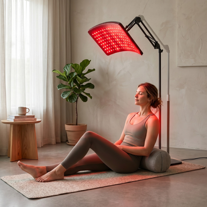 Sereniya Red Light Floor Lamp Full Body LED