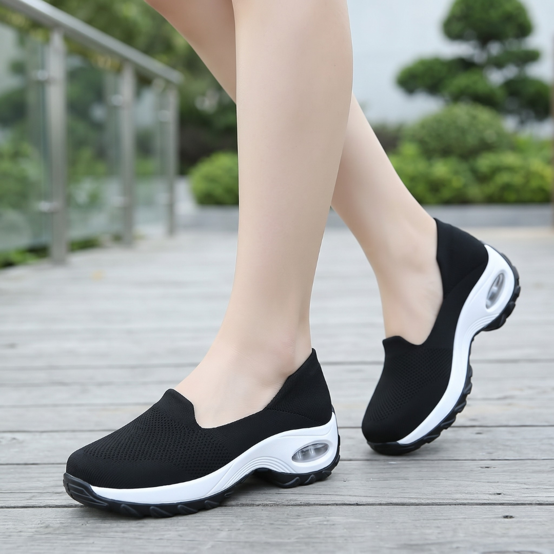 Sereniya Wide Fit Slip On Womens Walking Shoes