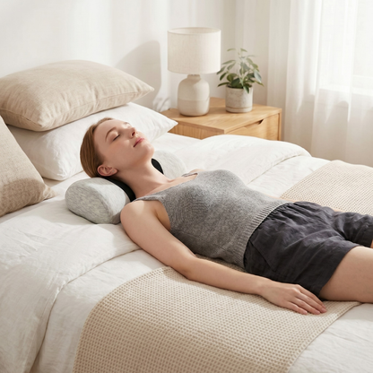 Sereniya Contoured Neck Support Memory Foam Pillow