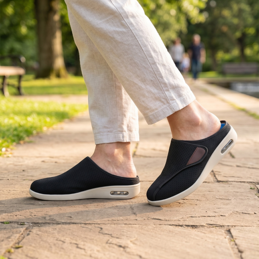 Sereniya Wide Fit Mens Extra Wide Comfort Shoes