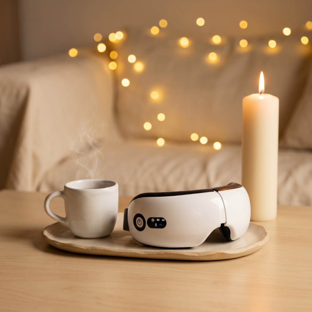 Sereniya Electric Eye Massager Heat Compression Wireless
