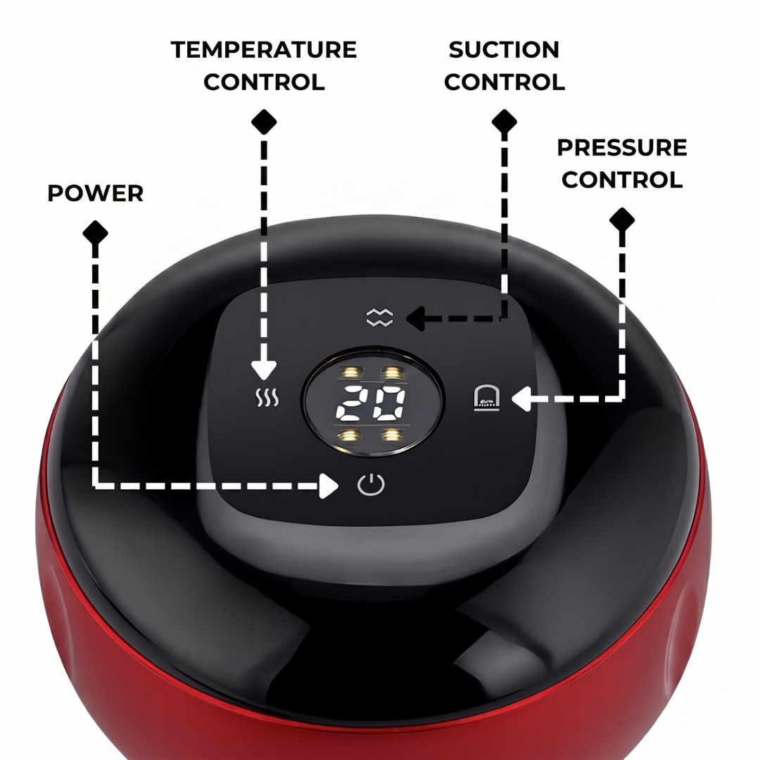 Sereniya Smart Cupping Massager for Muscle Relaxation and Comfort