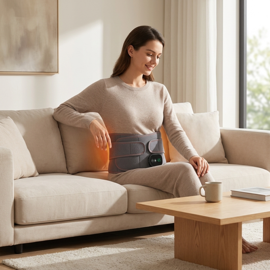 Sereniya Heated Lower Back Massager for Daily Comfort