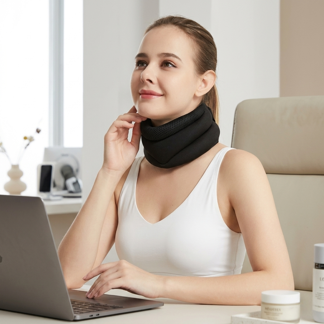 Sereniya Contoured Neck Support Pillow