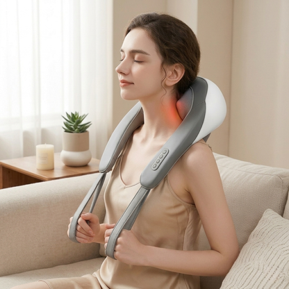 Sereniya Wireless Neck and Shoulder Massager for Home Use