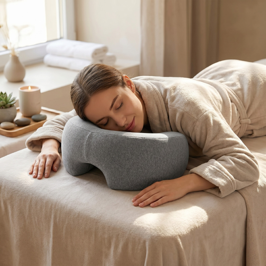 Sereniya Face Down Massage Table Pillow for Comfort and Support
