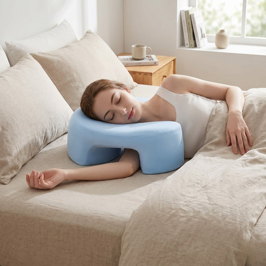 Sereniya Side Sleeper Pillow with Arm Holes for Comfortable Sleep