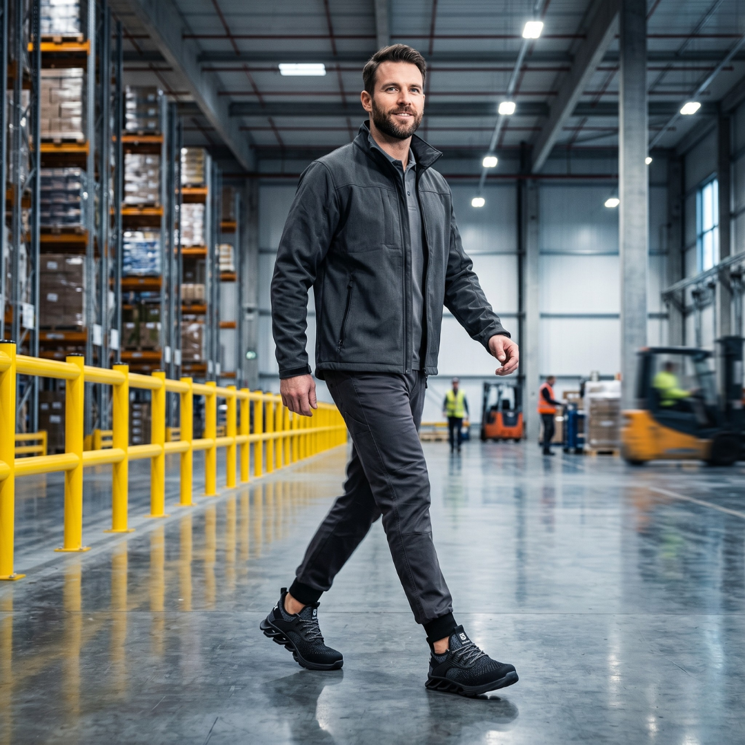 Sereniya Steel Toe Comfort Work Shoes