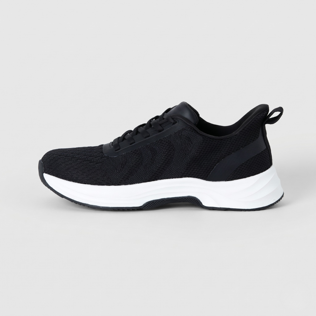 Hands Free Slip On Comfort Shoes in Black and White by Sereniya