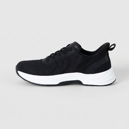 Hands Free Slip On Comfort Shoes in Black and White by Sereniya