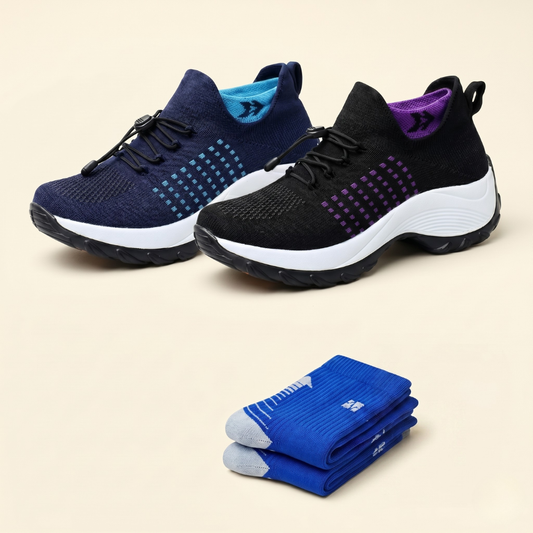 Womens Wide Fit Weekend Comfort Shoe Bundle by Sereniya