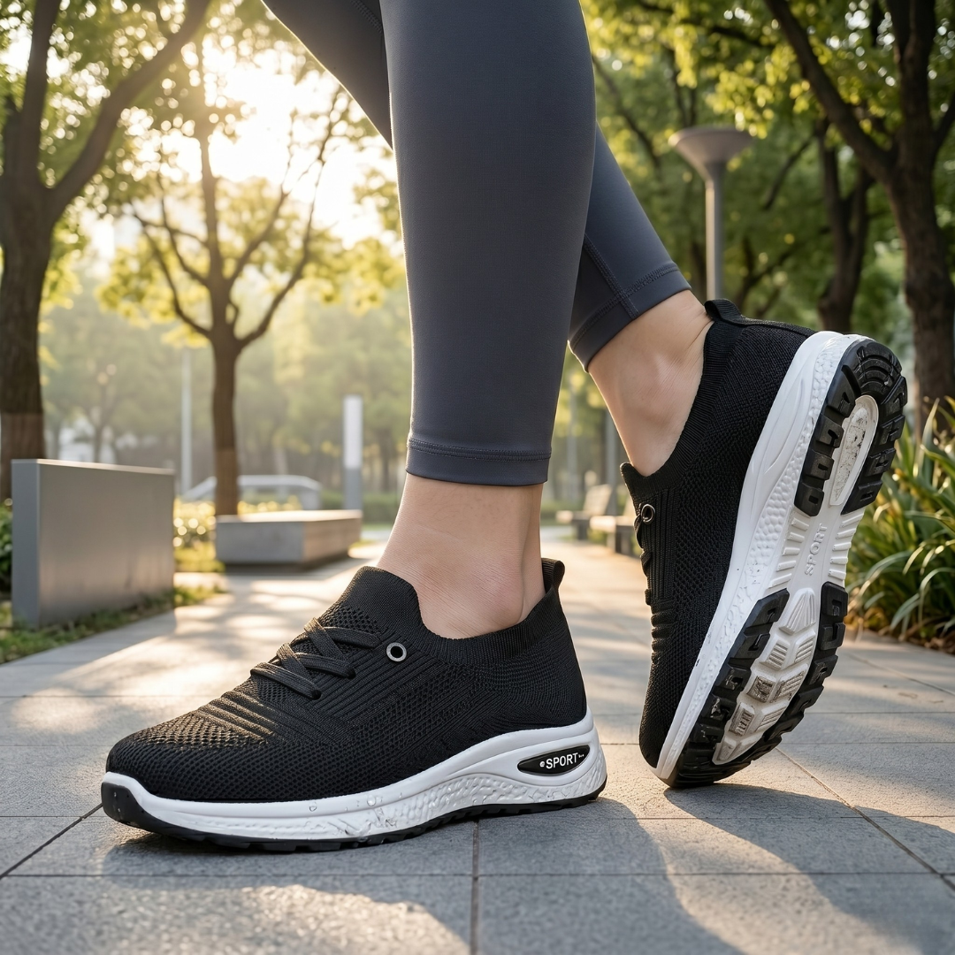 Womens Orthopedic Walking Shoes Breathable Arch Support by Sereniya