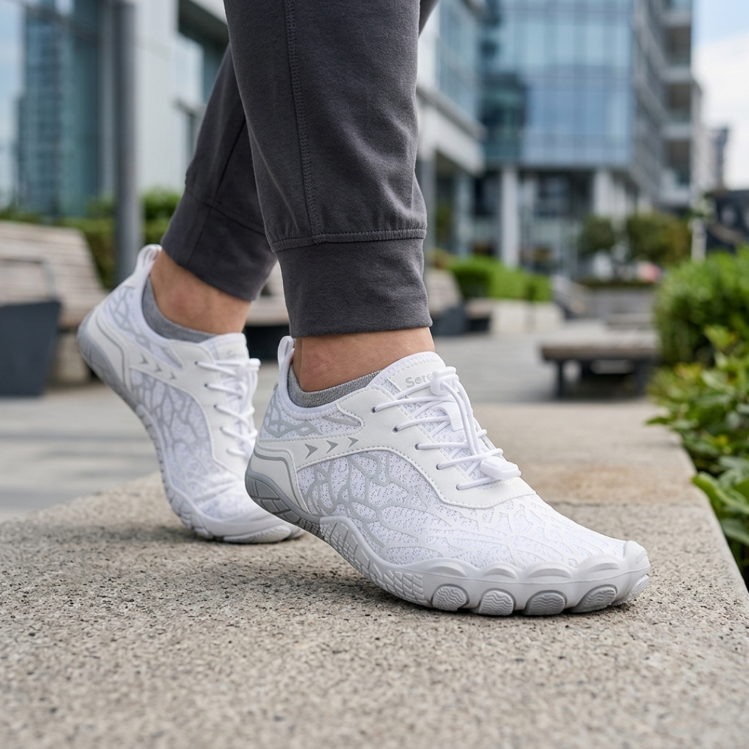 Minimalist Barefoot Sneakers Wide Toe Box Lightweight Unisex by Sereniya