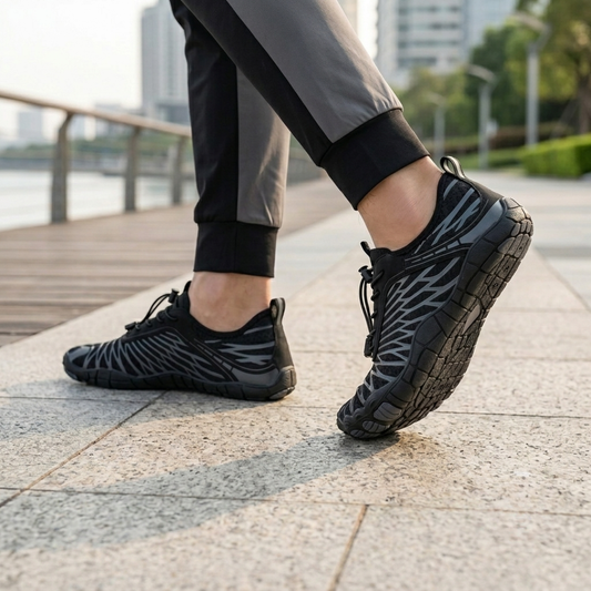 Non Slip Barefoot Shoes Wide Toe Box Zero Drop Everyday Walking by Sereniya