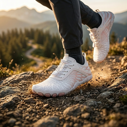 Barefoot Trail Running Shoes Wide Toe Box Non Slip Lightweight by Sereniya