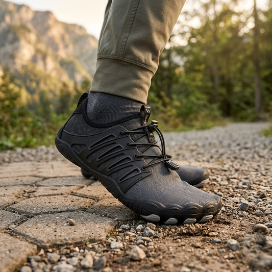 Wide Toe Box Barefoot Sneakers Non Slip All Terrain Unisex by Sereniya