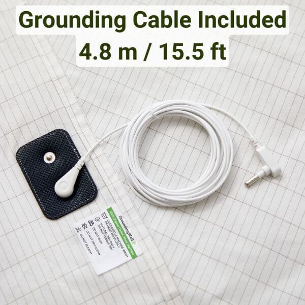 Grounding Bed Sheet for Sleep by Sereniya