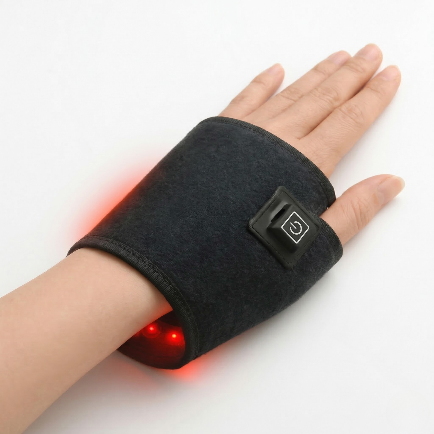 Sereniya Red Light Wrist Wrap Adjustable Support
