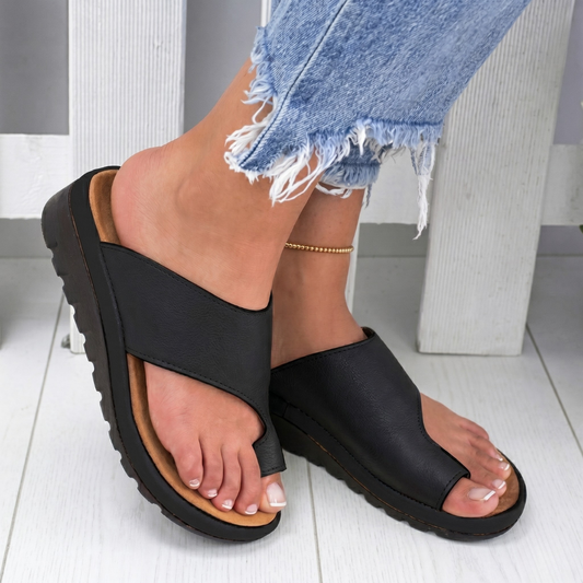 Sereniya Wide Fit Womens Arch Support Sandals
