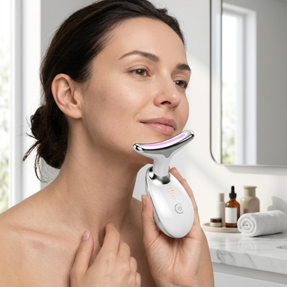 Sereniya LED Face & Neck Massager for Skincare & Relaxation