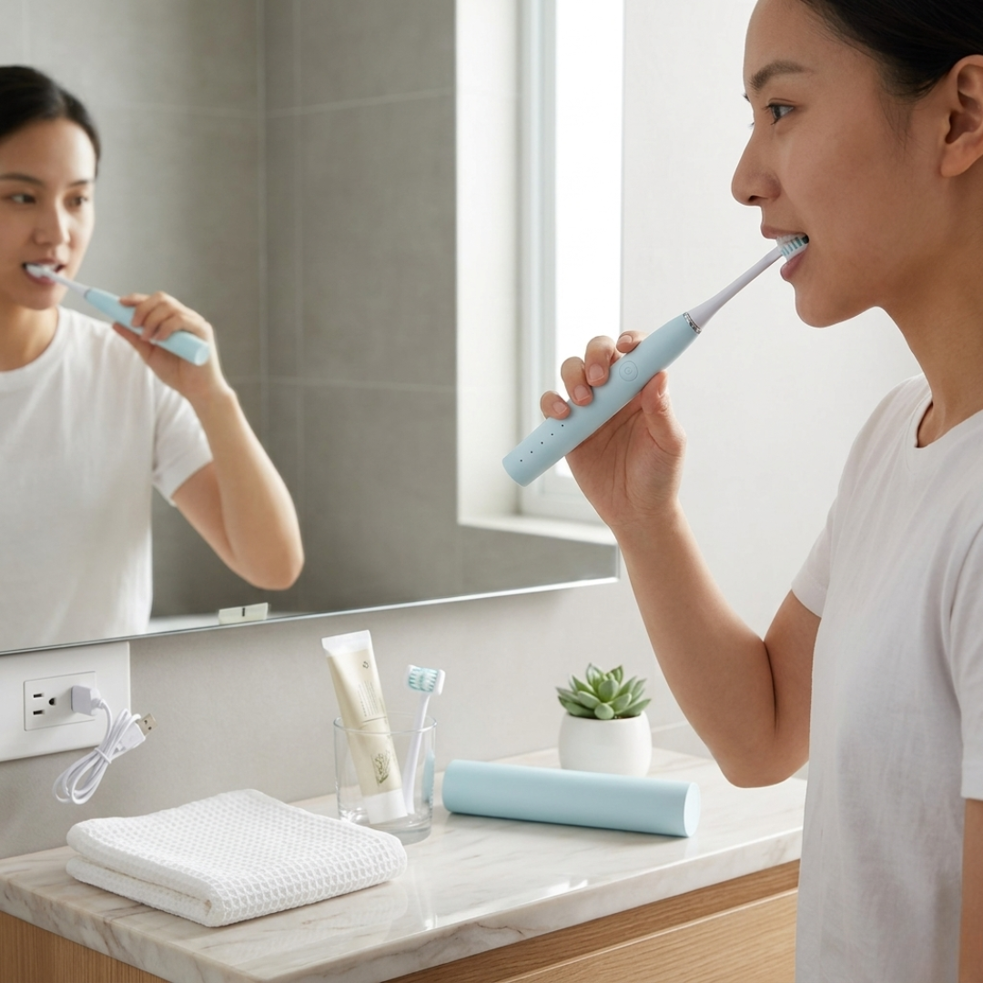 Sereniya 3-Sided Ultrasonic Toothbrush – U-Shaped Automatic Electric Toothbrush