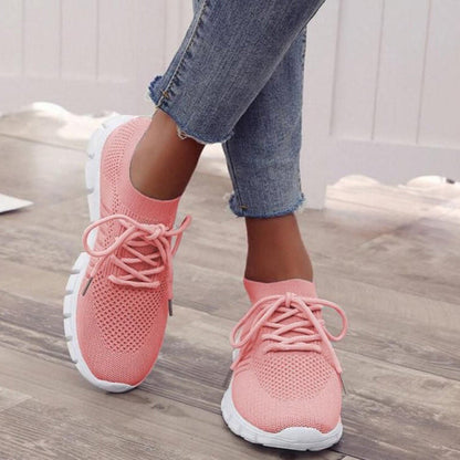 Womens Orthopedic Mesh Walking Sneakers Breathable Slip On by Sereniya