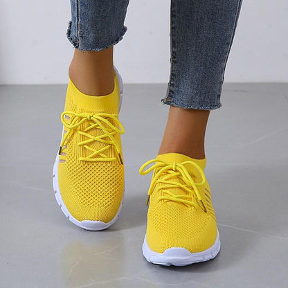 Womens Orthopedic Mesh Walking Sneakers Breathable Slip On by Sereniya
