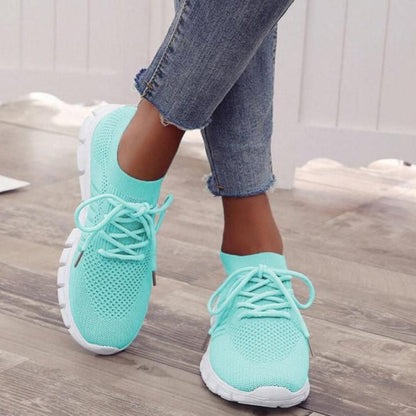 Womens Orthopedic Mesh Walking Sneakers Breathable Slip On by Sereniya