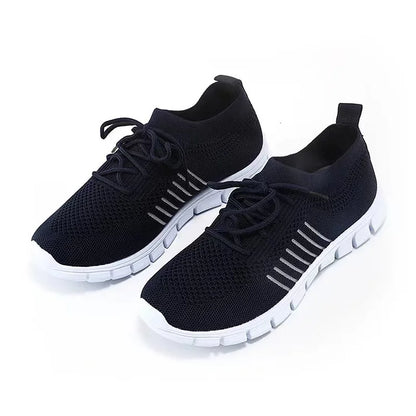 Womens Orthopedic Mesh Walking Sneakers Breathable Slip On by Sereniya