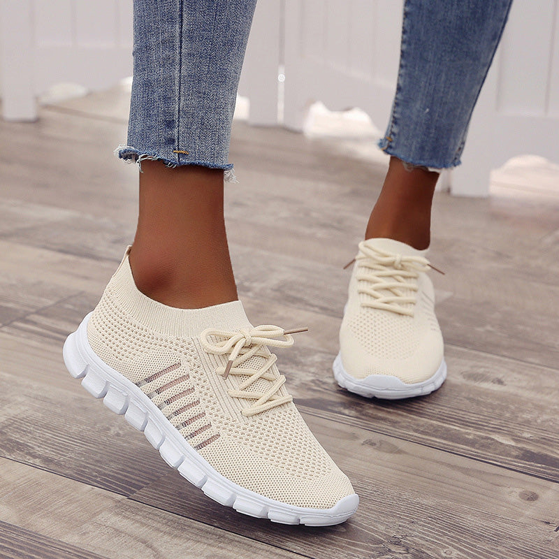 Womens Orthopedic Mesh Walking Sneakers Breathable Slip On by Sereniya