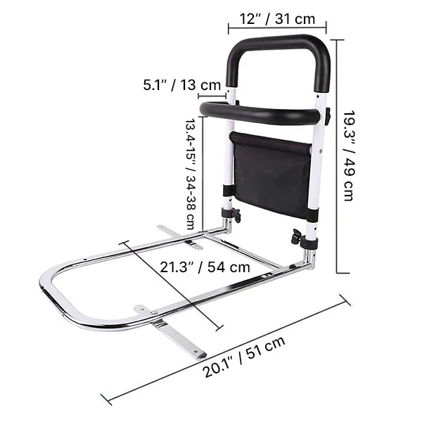 Sereniya Adjustable Bed Rail Support Handle