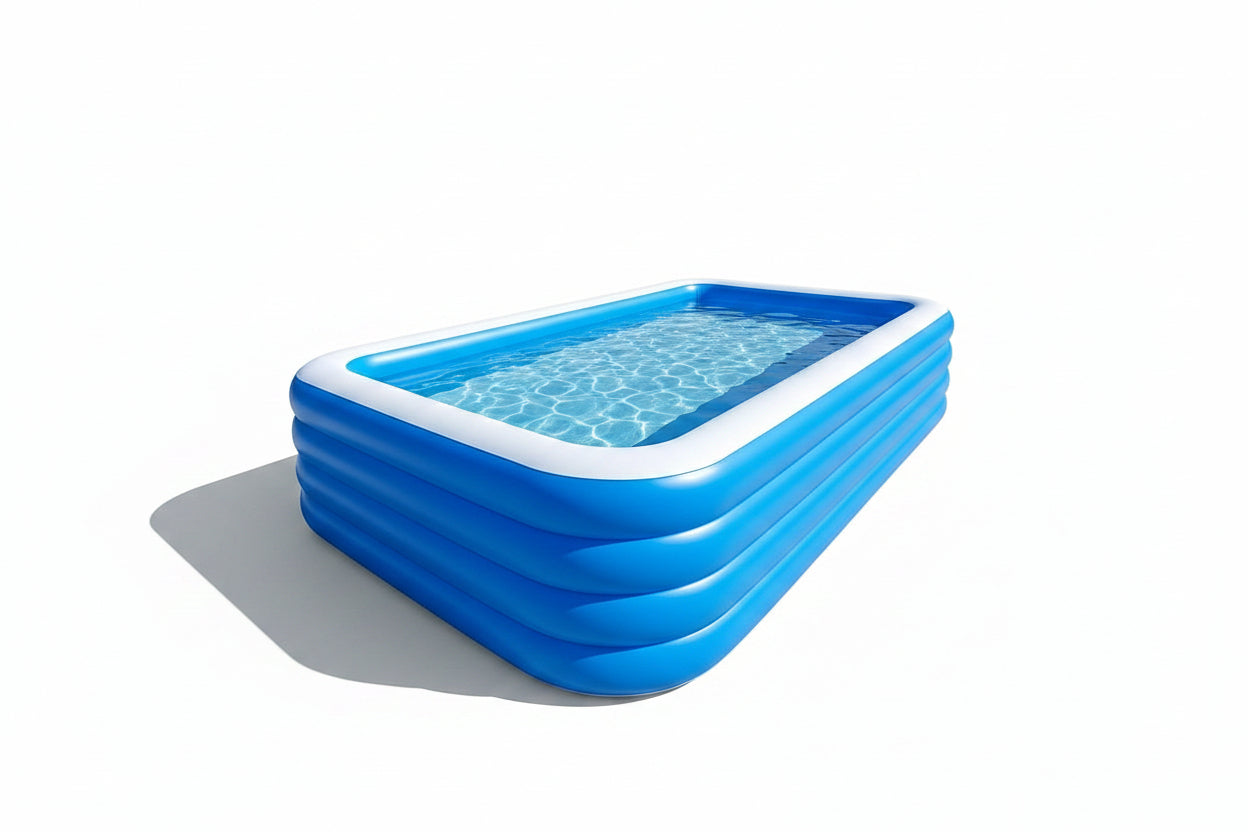 Extra Large Inflatable Swimming Pool for Backyard — Foldable Portable PVC Family Pool for Home & Outdoor Summer Fun by Sereniya
