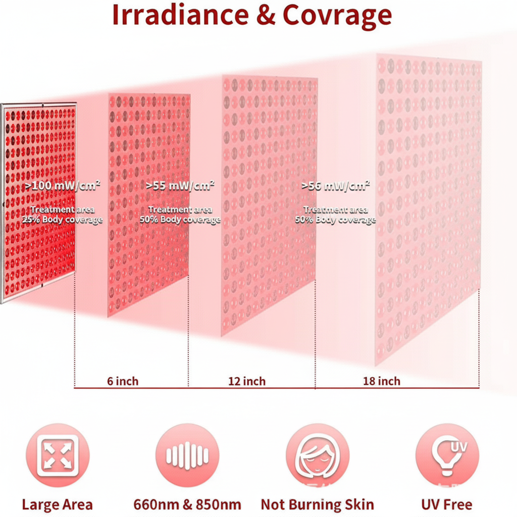 Full Body Infrared Red Light Therapy Panel for Daily Wellness by Sereniya