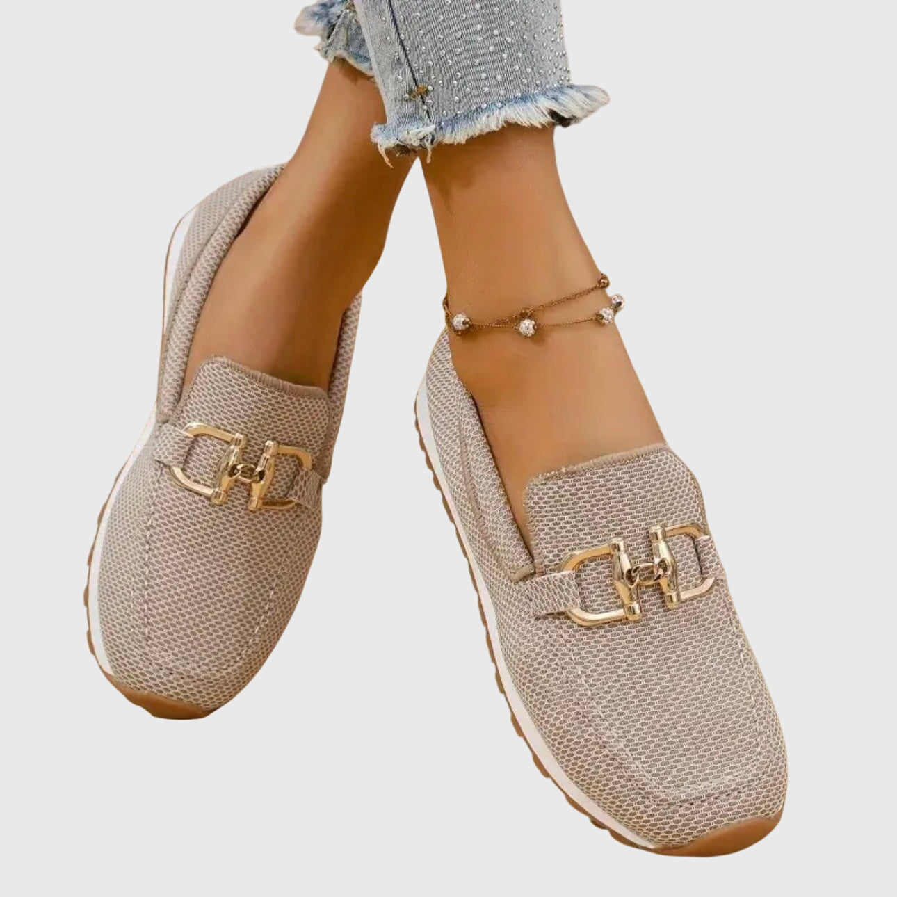Womens Wide Fit Cushioned Loafers by Sereniya
