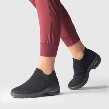 Sereniya Women’s No-Tie Comfort Sneakers – Black